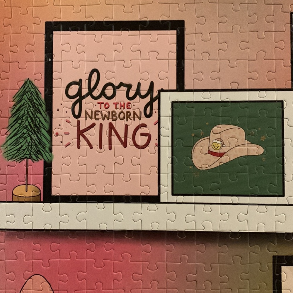 Puzzle by Callie Danielle. 500 pieces. Merry Christmas - Picture 3 of 9